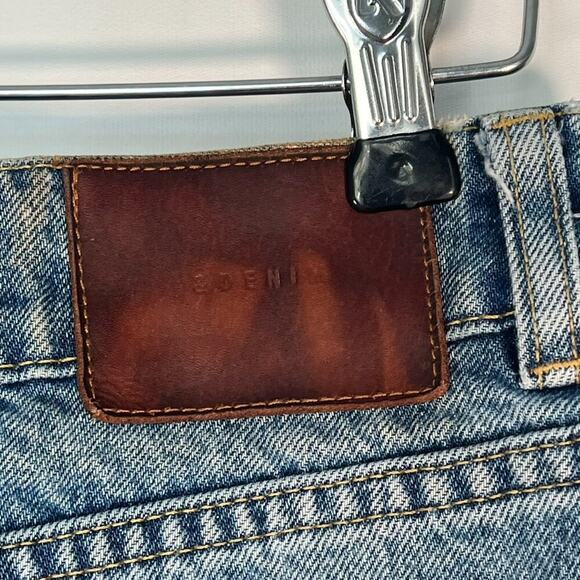 H&M Denim Medium Blue Jean Denim Mini Skirt - Picture 10 of 12